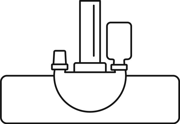 真空吸尘头图标轮廓样式图片下载