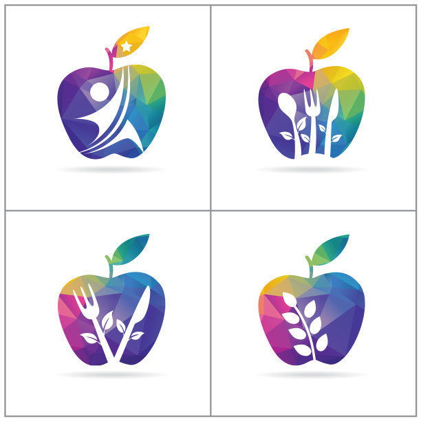 低聚餐厅标志bafood图片下载