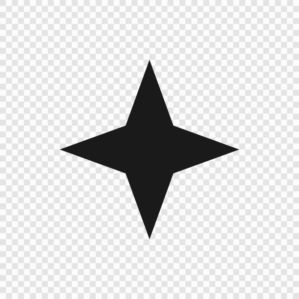 经典四分星图片下载