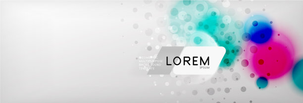 背景抽象-模糊虚线色圈图片下载