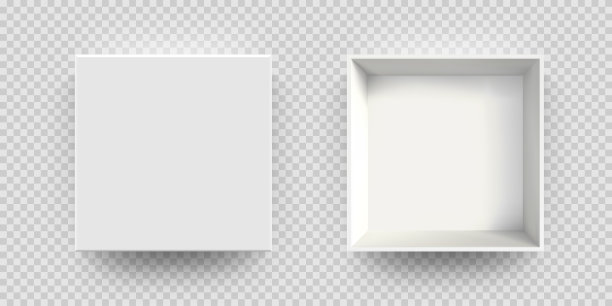 白盒模拟三维模型顶视图隔离图片下载