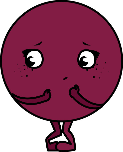 快乐的表情卡哇伊字符图片下载