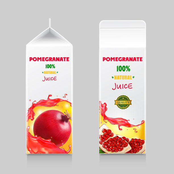 石榴汁纸板箱图片下载