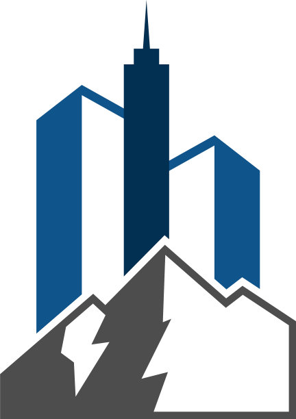 建筑标志模板图片下载