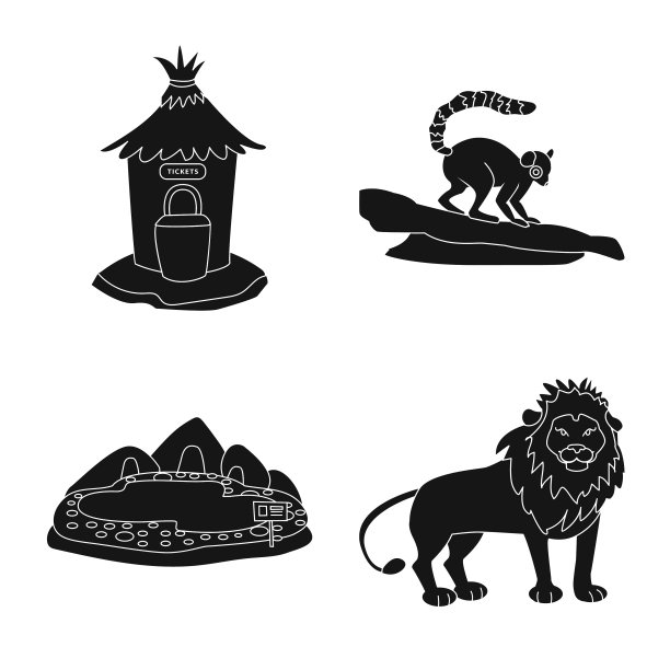 孤立对象动物和娱乐标志图片下载