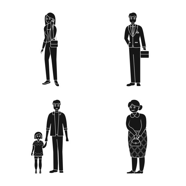 脸和肖像图标设置图片下载