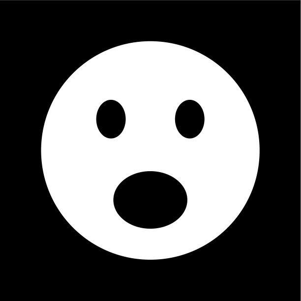 惊讶emoji图标图片下载