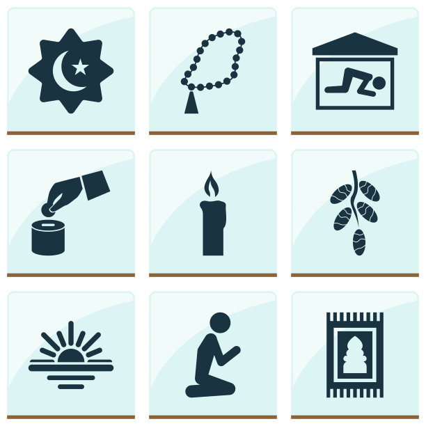 宗教圣像和祈祷蜡烛图片下载