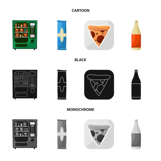 孤立对象销售和行业标志集图片下载
