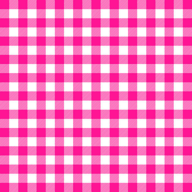 水牛格子塑料粉色格子苏格兰笼子图片下载