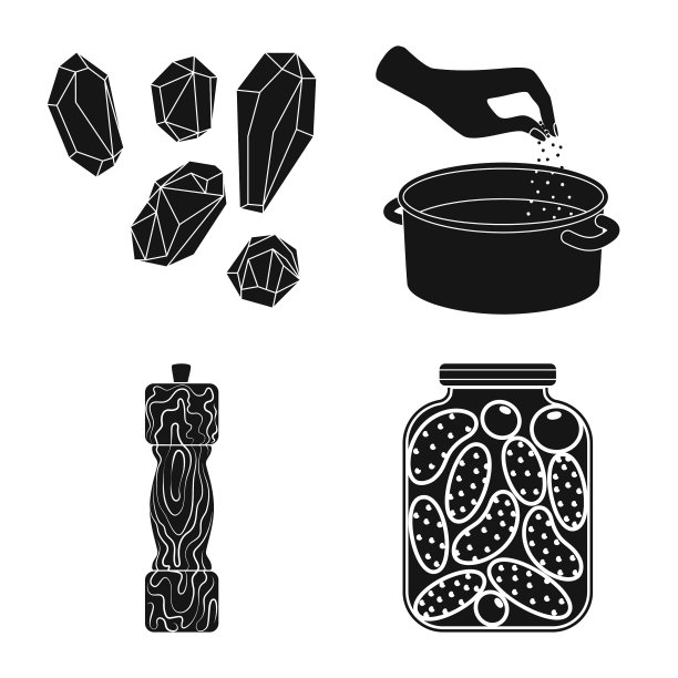 孤立物体自然和烘烤标志集图片下载