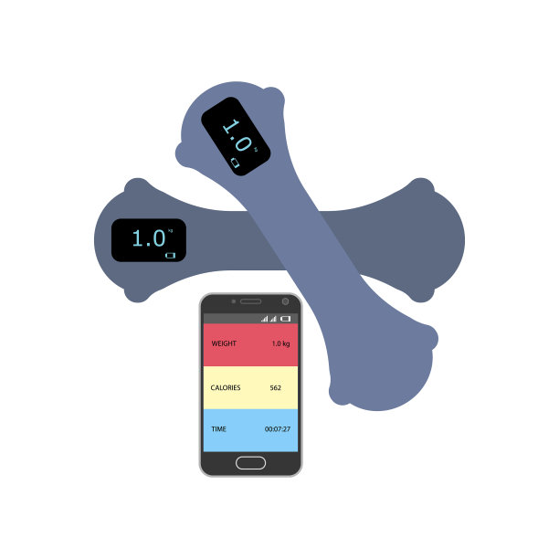 智能哑铃健身设备图片下载