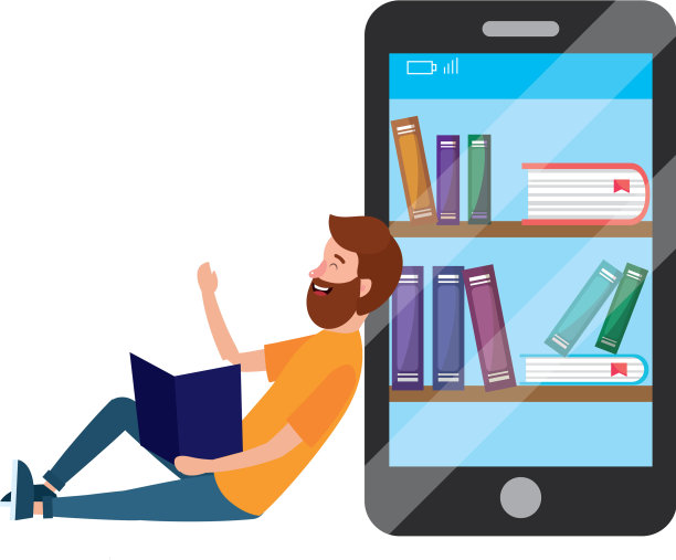 在线教育卡通图片下载