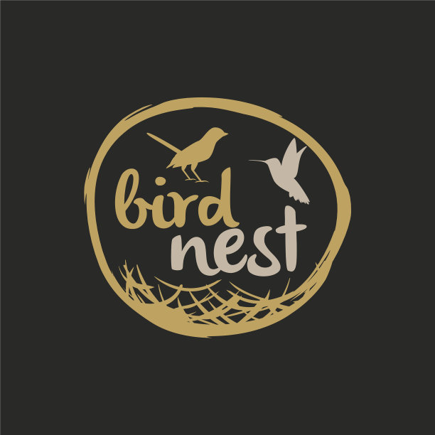 鸟巢标志设计图片下载