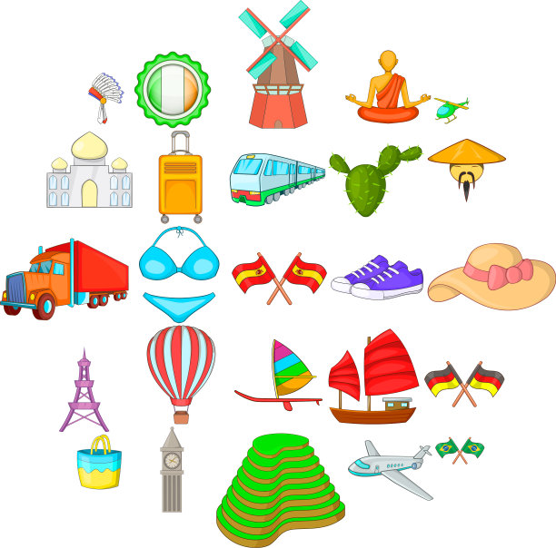 访问图标设置卡通风格图片下载