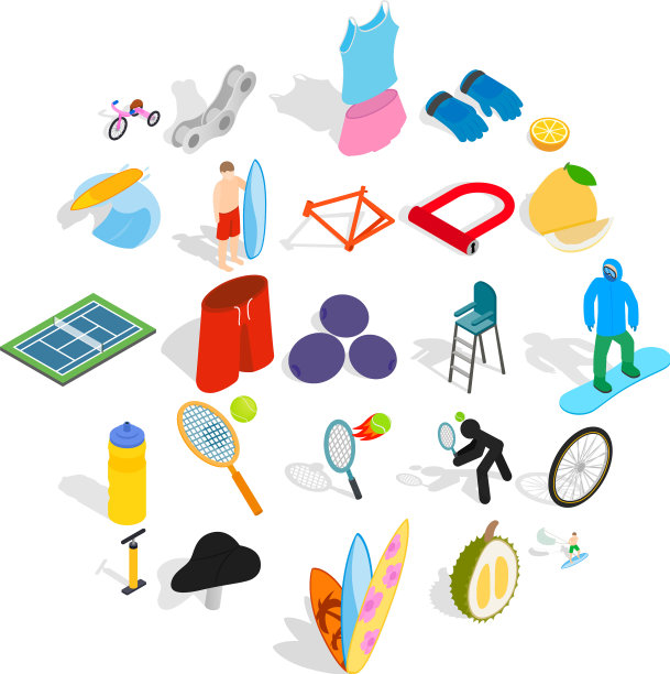 裁判图标设置等距样式图片下载