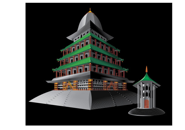 中国的寺庙图片下载