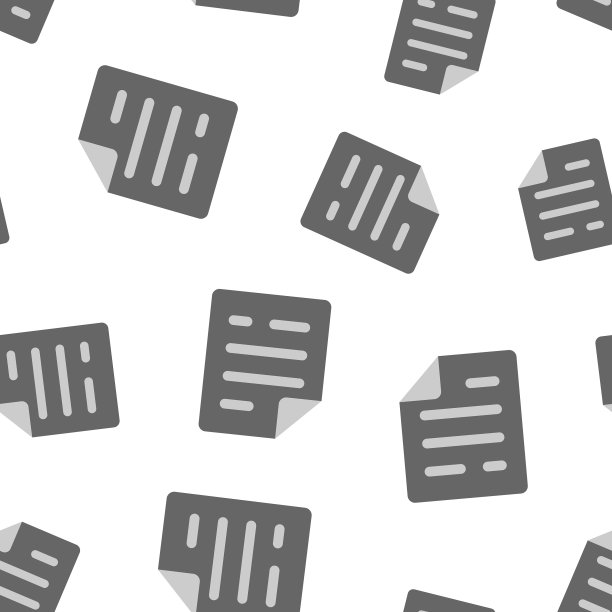 文档注释图标无缝图案背景图片下载