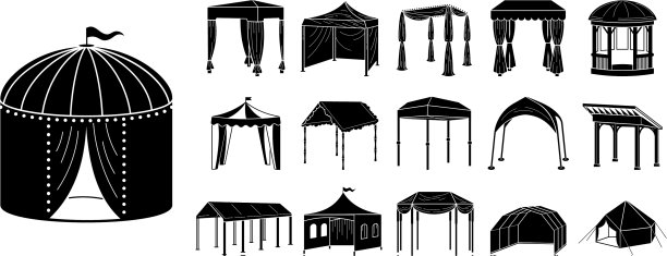 树冠图标设置简单的风格图片下载