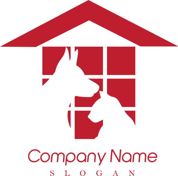 兽医店的标志图片下载