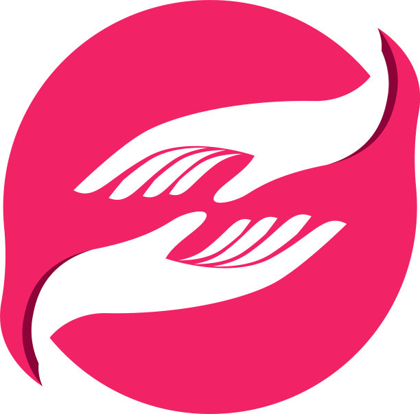 手护理标志模板图标企业图片下载