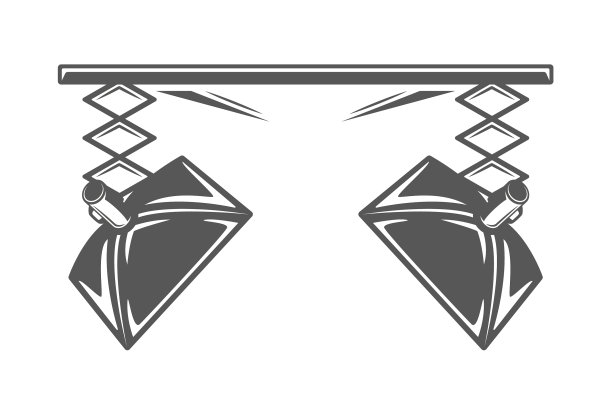 照片工作室元素孤立的白色背景图片下载