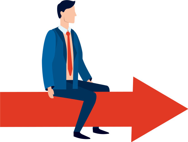 成功商人卡通形象图片下载