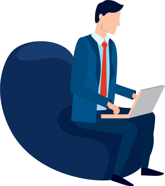 成功商人卡通形象图片下载