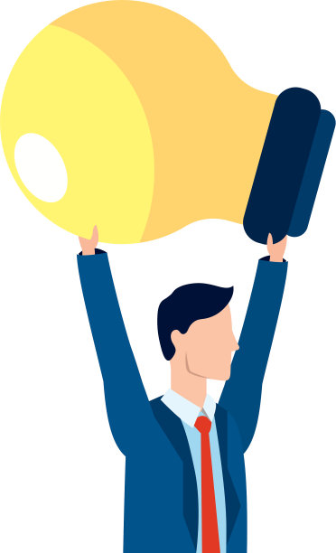 成功商人卡通形象图片下载