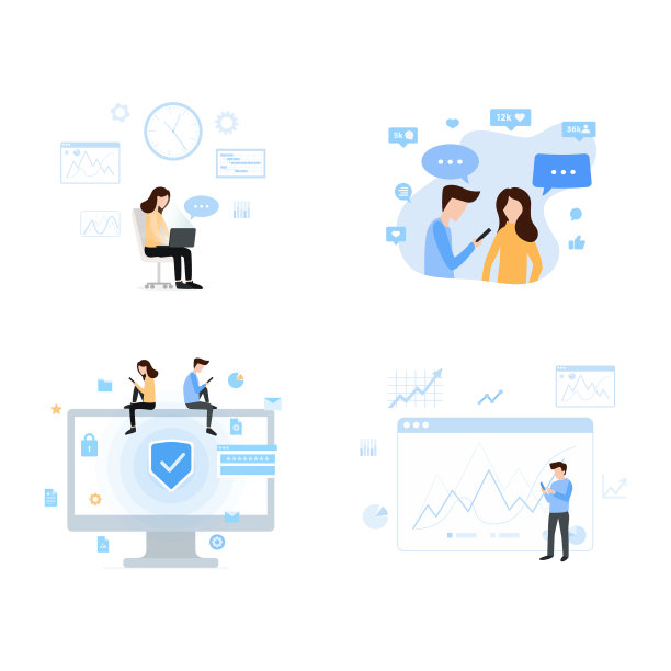 社交媒体和商业的当代世界图片下载