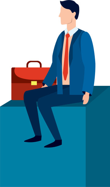 成功商人卡通形象图片下载