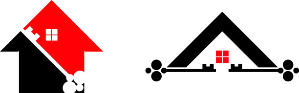 房屋钥匙Logo素材图片下载