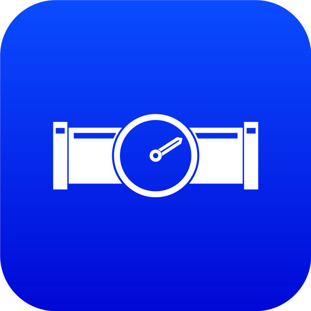 仪表测量管道图标中的压力图片下载