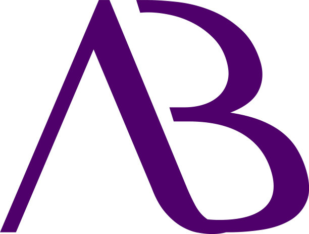 字母ab标志设计模板元素图片下载