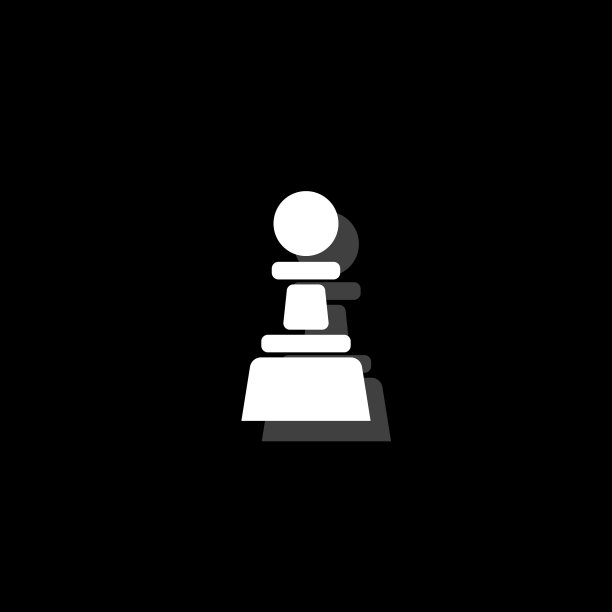 扁平风格象棋图标图片下载