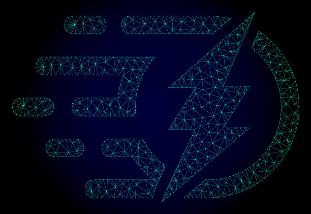 电力多边形框架网格用图片下载