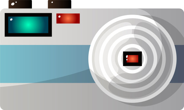 现代金属风格的数码相机图片下载