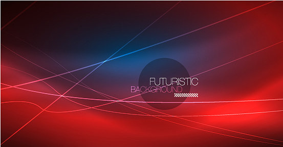 霓虹闪烁魔术背景霓虹横幅夜图片下载