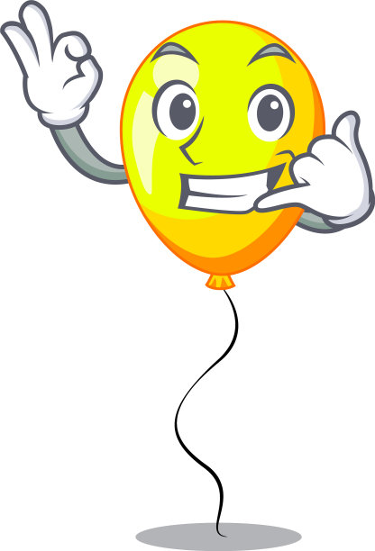 就叫我黄色气球作为吉祥物吧图片下载