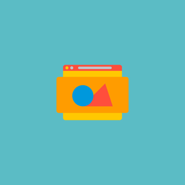 网站图像图标平面元素图片下载