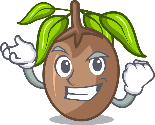 成功分离出水仙果上的吉祥物图片下载