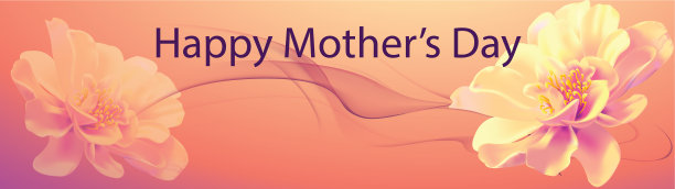 母亲节的横幅图片下载