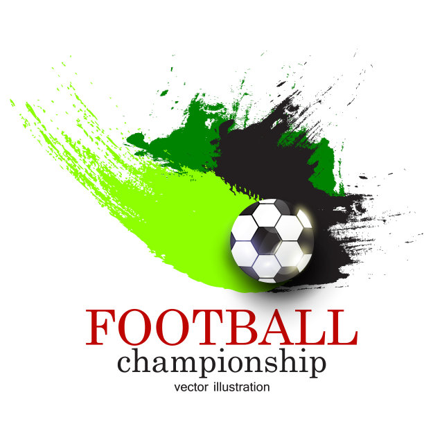 足球抽象背景模板的设计图片下载