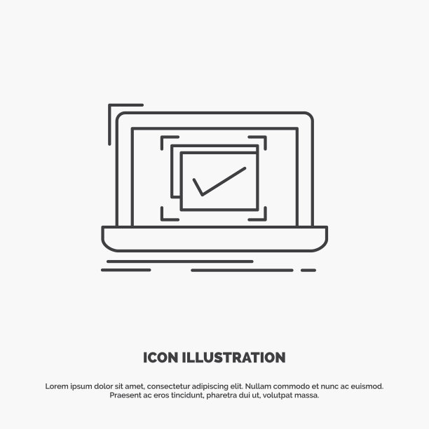 系统监控检查表好ok图标行图片下载