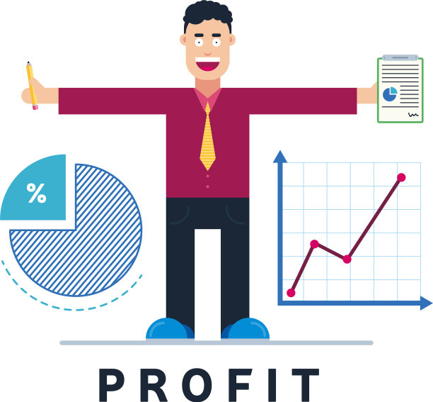 穿着t恤打领带的年轻商人形象图片下载