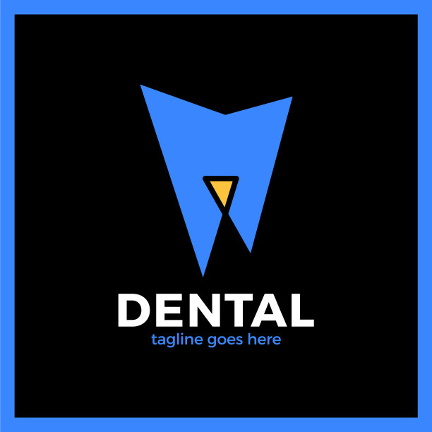 牙齿线标志图片下载