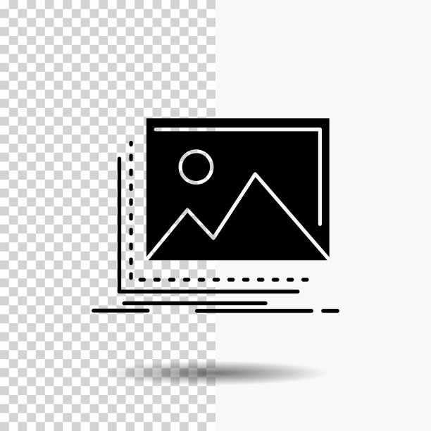 画廊图像景观自然照片字形图标图片下载