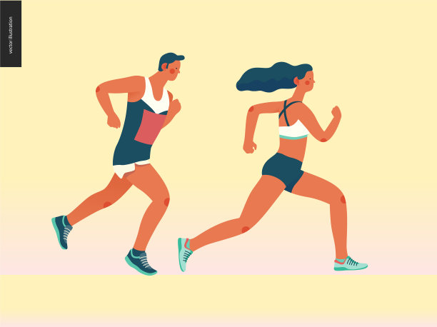 马拉松比赛组图片下载