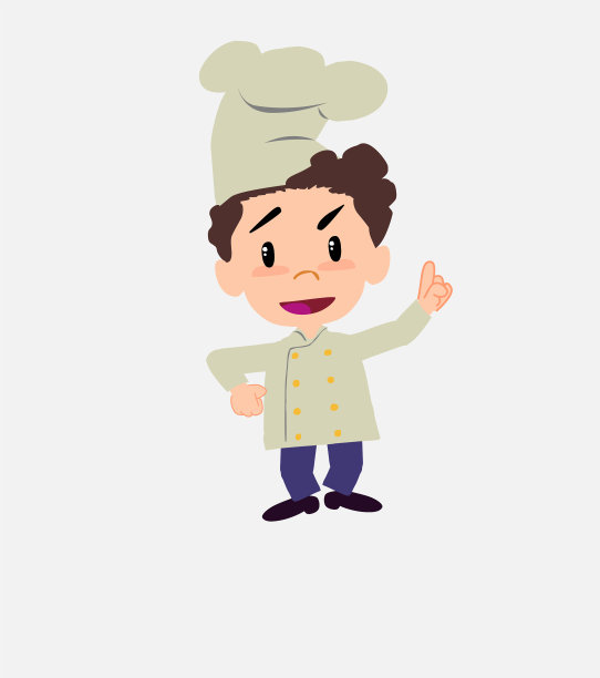 厨师说得非常坚定和乐观图片下载