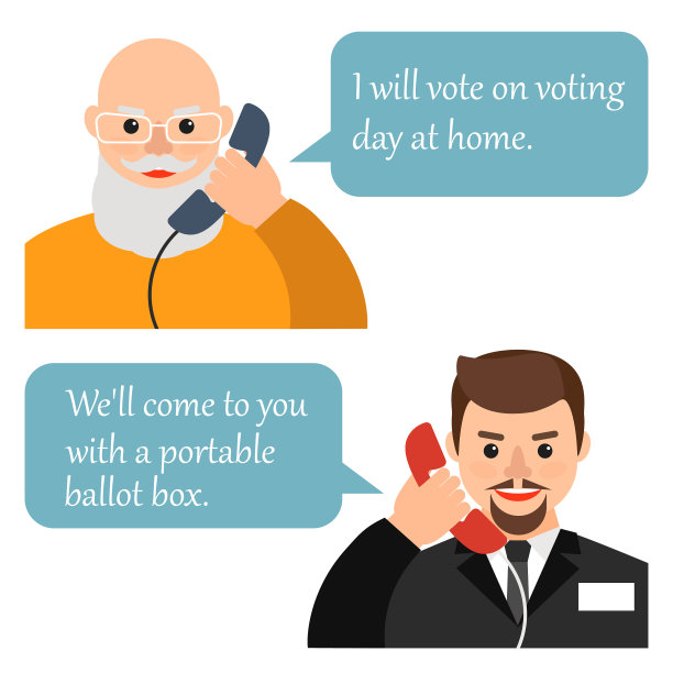 老人打电话给电话会员图片下载